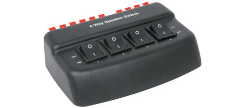 AV:Link 4 Way Loudspeaker Selector / Switch 100W