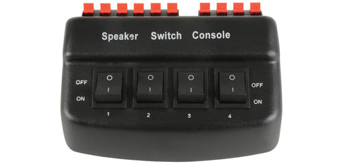 AV:Link 4 Way Loudspeaker Selector / Switch 100W