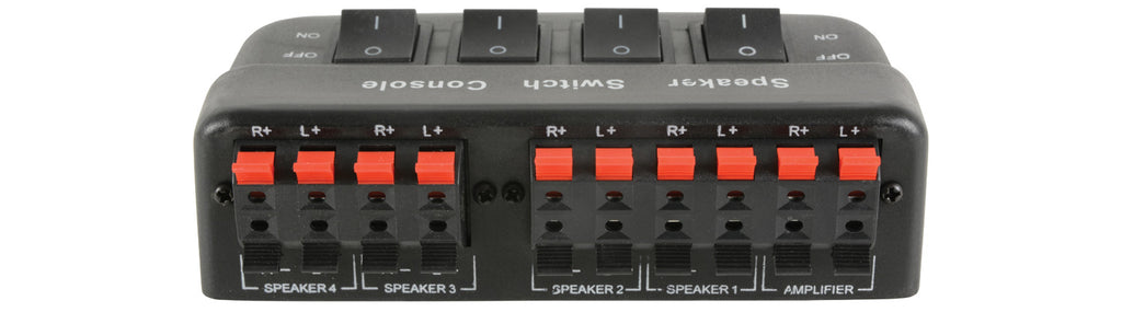 AV:Link 4 Way Loudspeaker Selector / Switch 100W
