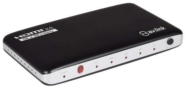AV:LINK 4K HDMI 2.0 Switcher with Remote Control