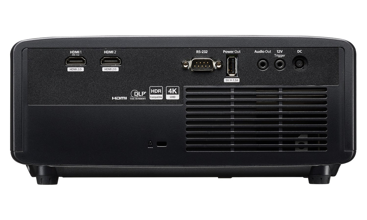 Optoma UZ38X 4K UHD Home Cinema Projector - Black