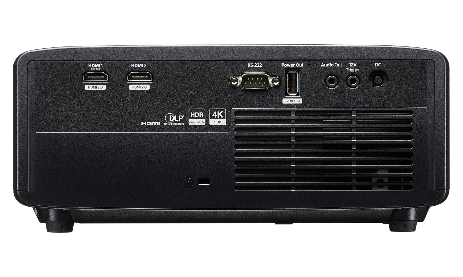 Optoma UZ38X 4K UHD Home Cinema Projector - Black