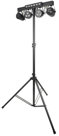 QTX Stage Bar - LED PAR Bar With Strobe & Laser effects