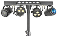 QTX Stage Bar - LED PAR Bar With Strobe & Laser effects