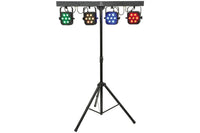 QTX PB-7 - High Powered Foldable All-In-One Lighting Bar system including case