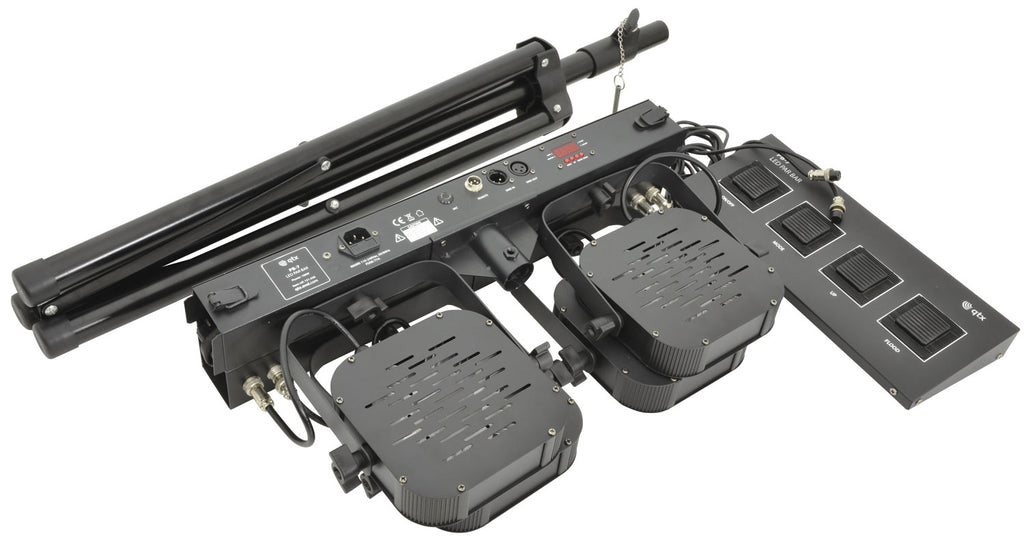 QTX PB-7 - High Powered Foldable All-In-One Lighting Bar system including case