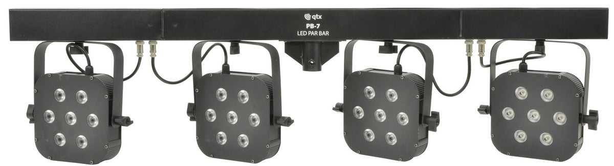 QTX PB-7 - High Powered Foldable All-In-One Lighting Bar system including case