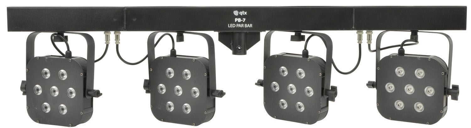 QTX PB-7 - High Powered Foldable All-In-One Lighting Bar system including case