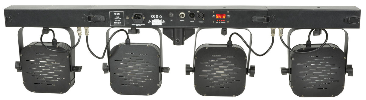QTX PB-7 - High Powered Foldable All-In-One Lighting Bar system including case