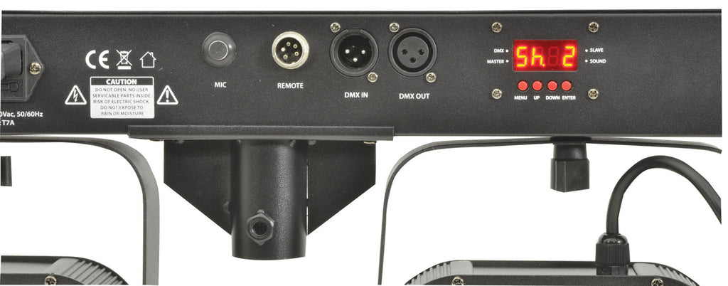 QTX PB-7 - High Powered Foldable All-In-One Lighting Bar system including case