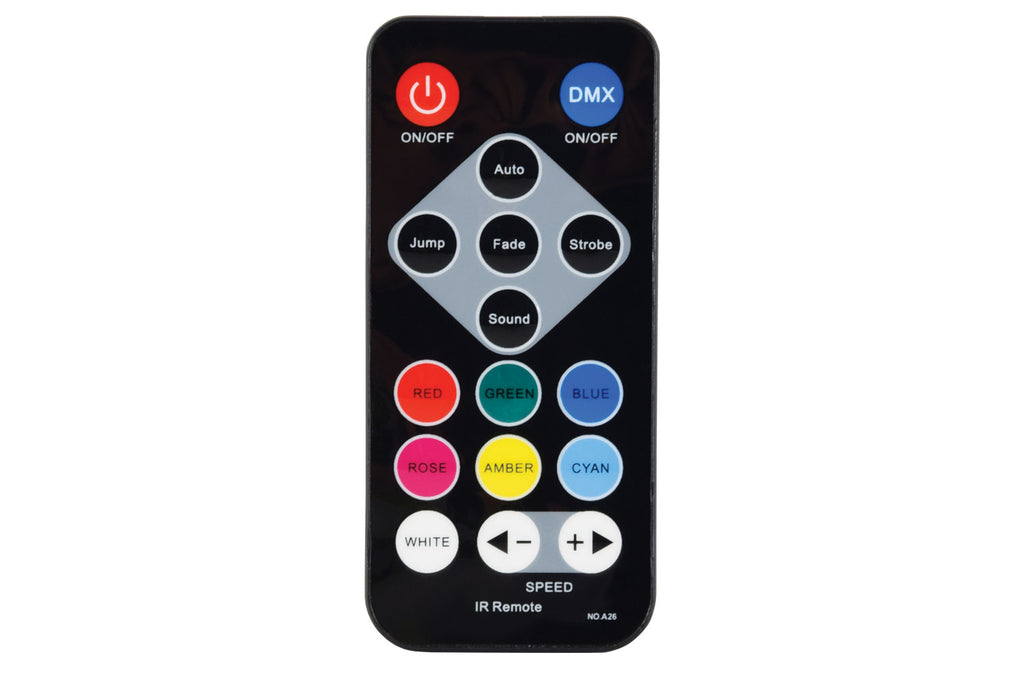 QTX PAR-180 High Power RGB PAR Light with IR Remote 