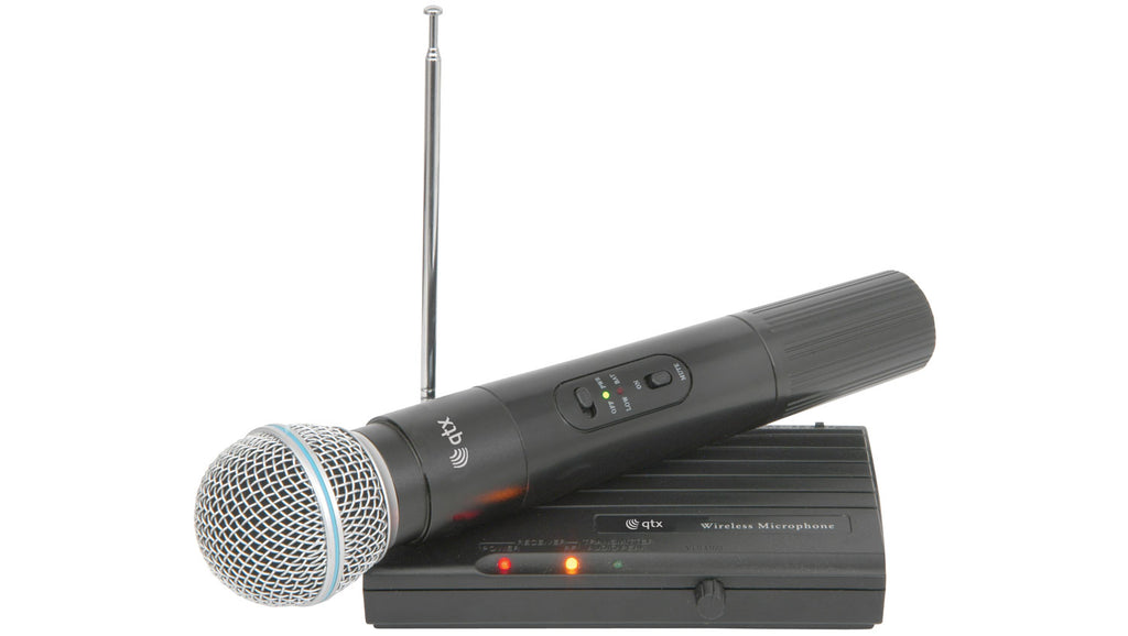 QTX Handheld Compact VHF Wireless System