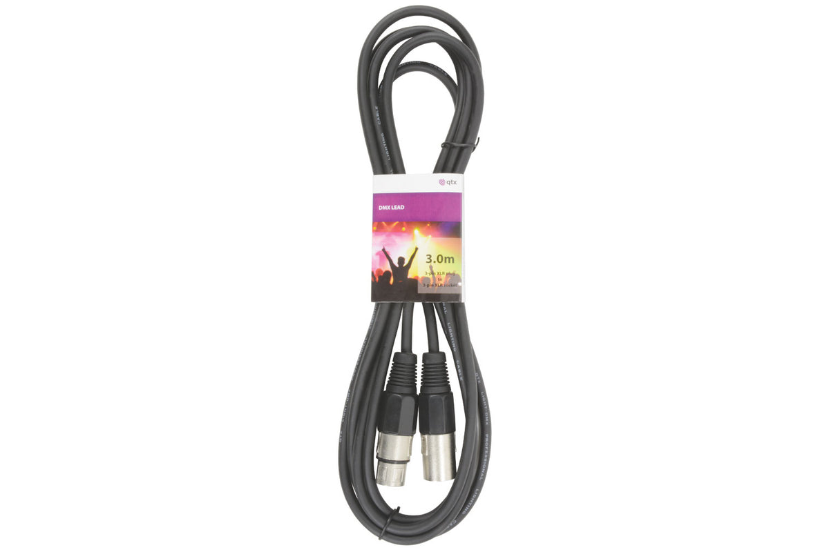 QTX Professional DMX Lighting Leads