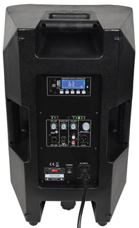 Citronic  CASA-12A 12" Active Powered PA Speaker with Bluetooth, DSP, USB/SD 600W