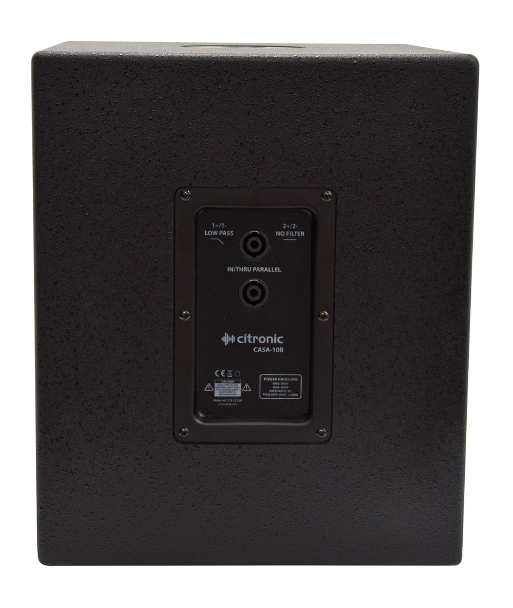 Citronic CASA-10B 10" Passive Subwoofer 300W