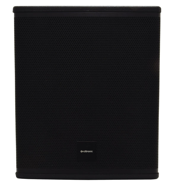 Citronic  CASA-12BA 12" Active Powered PA Subwoofer 600W