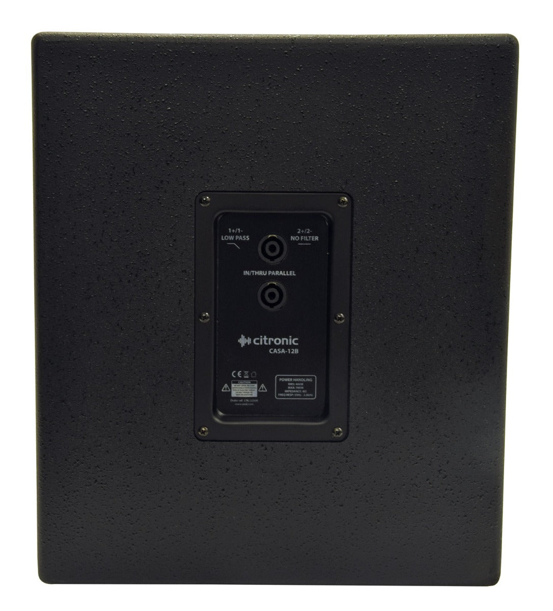 Citronic CASA-12B 12" Passive Subwoofer 400W