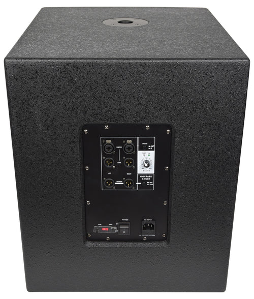 Citronic  CASA-15BA 15" Active Powered PA Subwoofer 900W