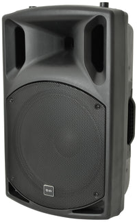QTX Twin QX15A Speaker Bundle With Covers & Stands