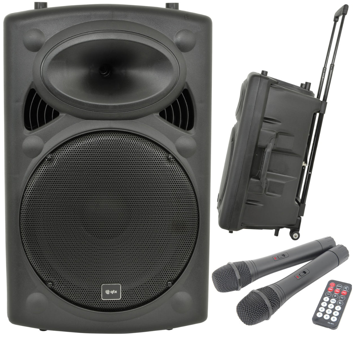 QTX QR15PA with TWS + UHF Microphones