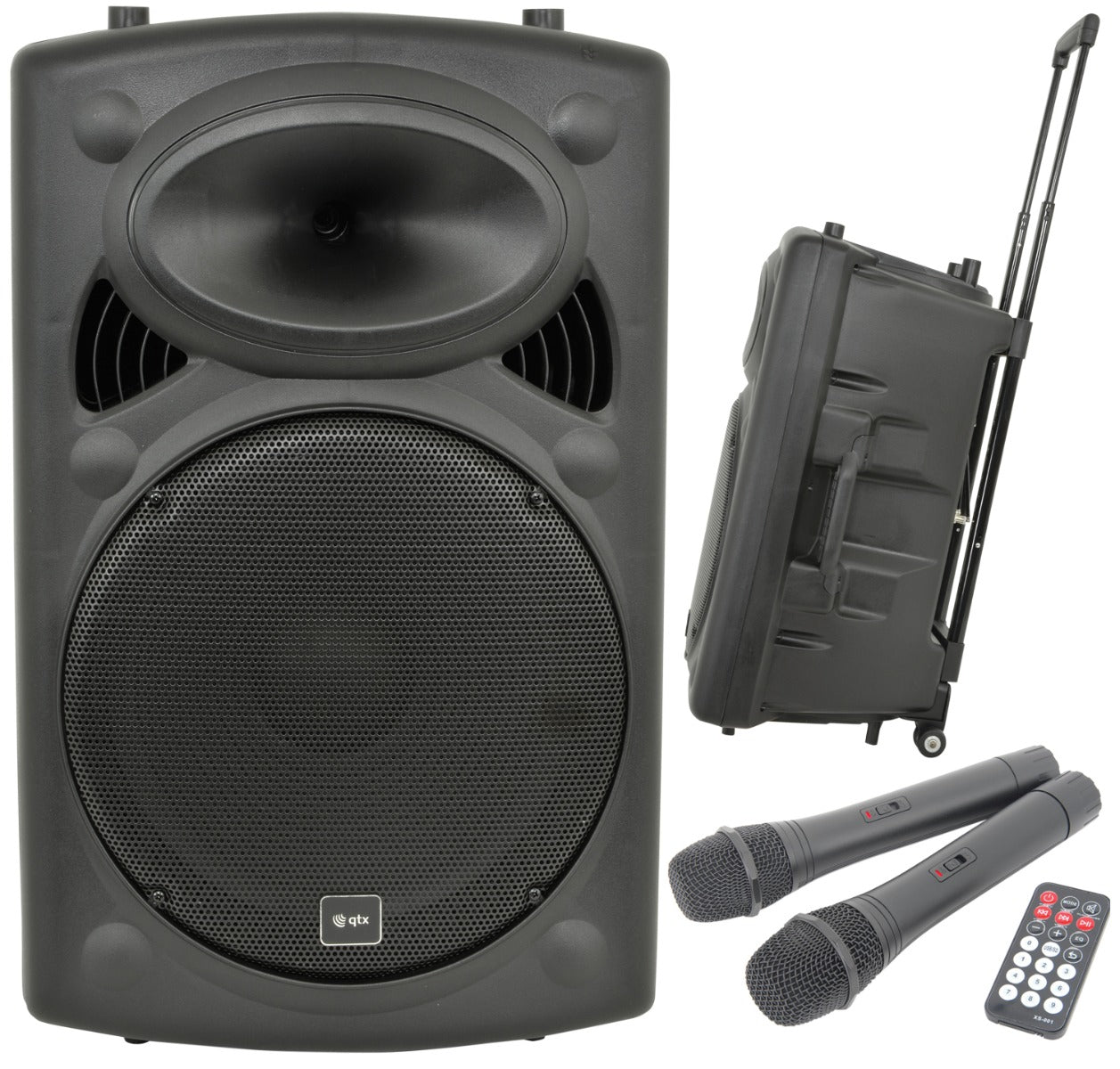 QTX QR15PA with TWS + UHF Microphones