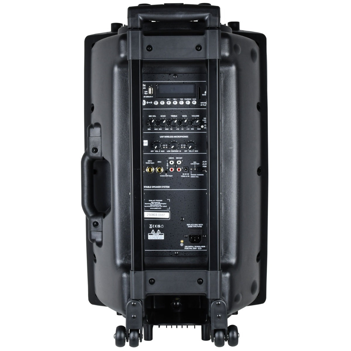 QTX QR15PA with TWS + UHF Microphones