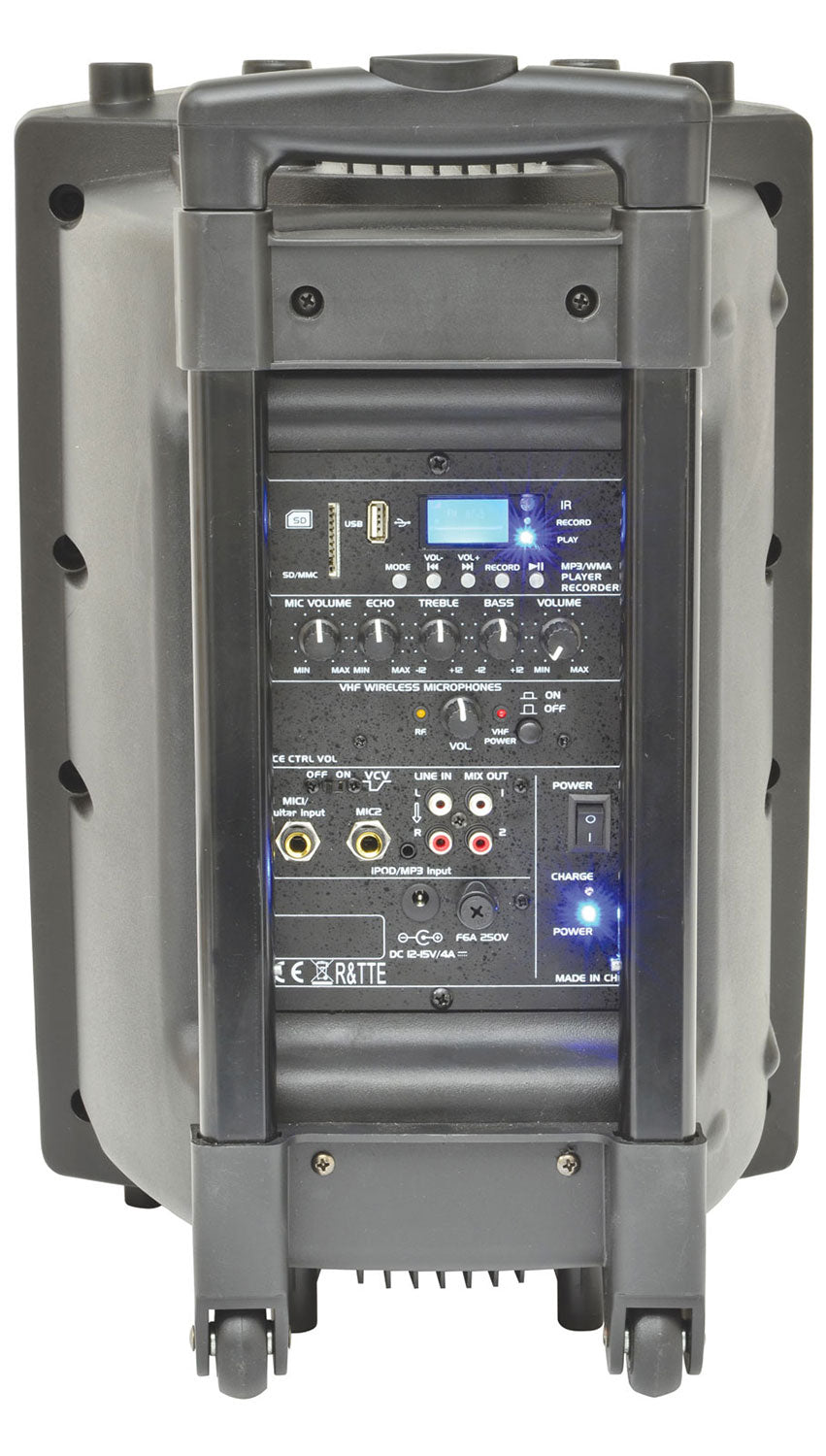 QTX Sound QR10PA Portable PA System with Wireless Neckband Mic
