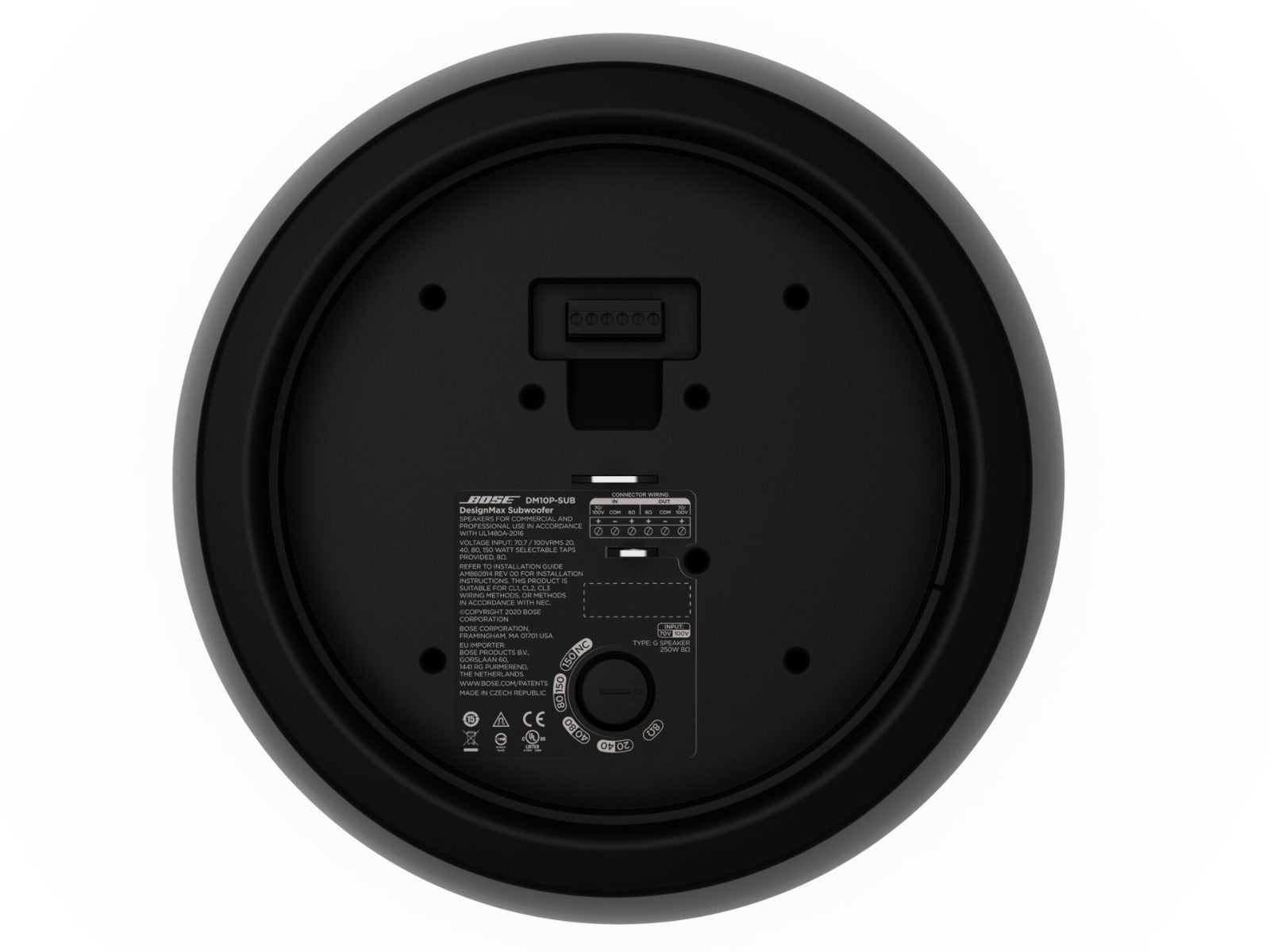 Bose Professional Designmax DM10P-SUB Pendant Subwoofer (Single) - White