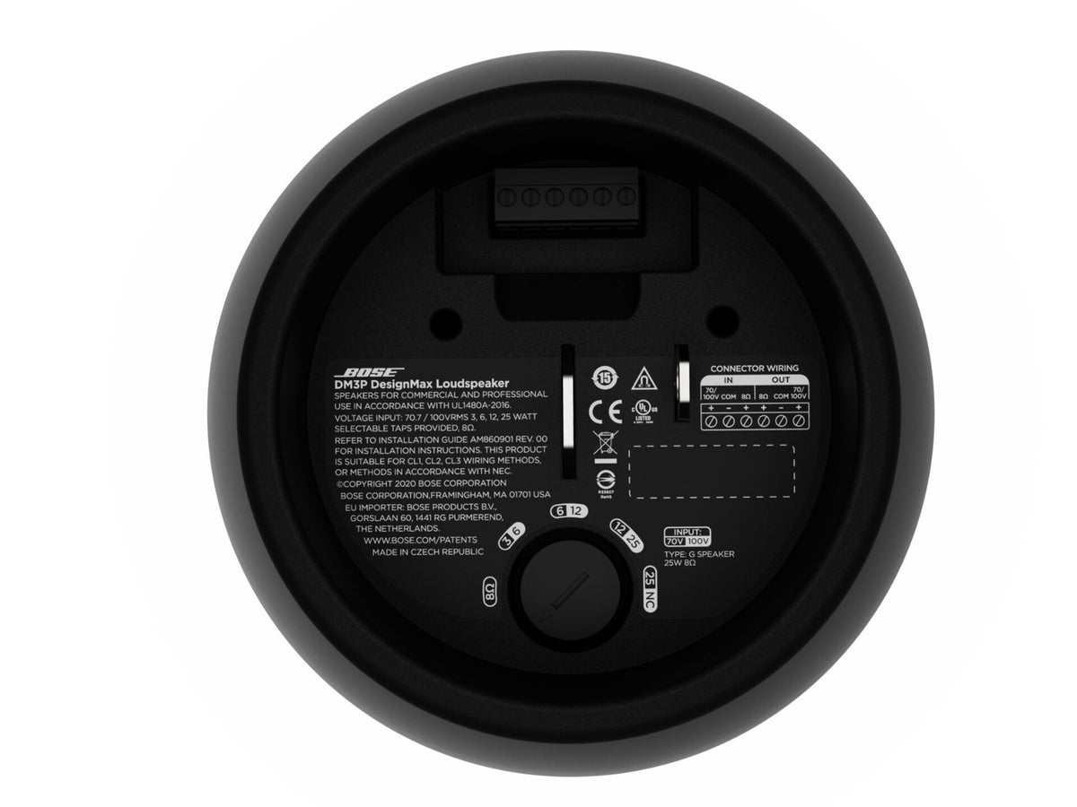 Bose Professional Designmax DM3P Pendant Loudspeakers (Pair) - Black