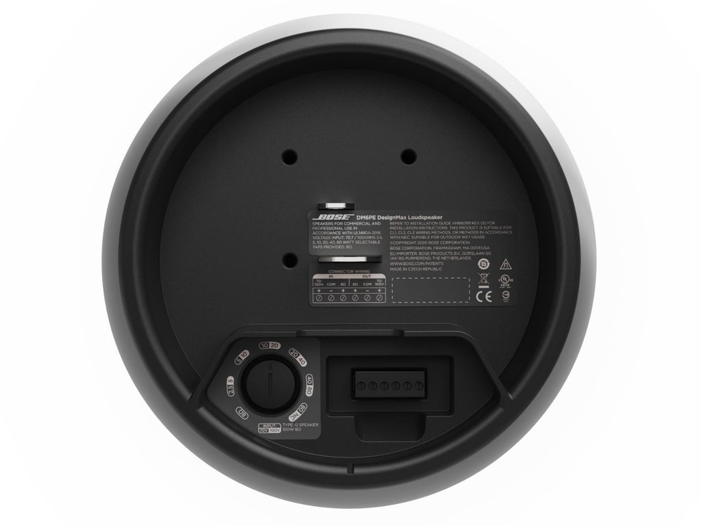 Bose Professional Designmax DM6PE Pendant Loudspeakers (Pair) - Black