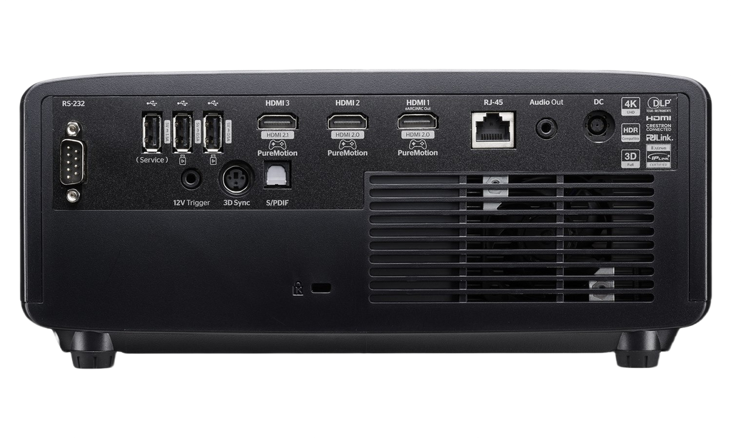 Optoma UHZ58LV Bright 4K UHD Dual Laser Home Entertainment Projector