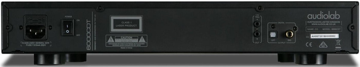 Audiolab 6000CDT - CD Transport - Silver