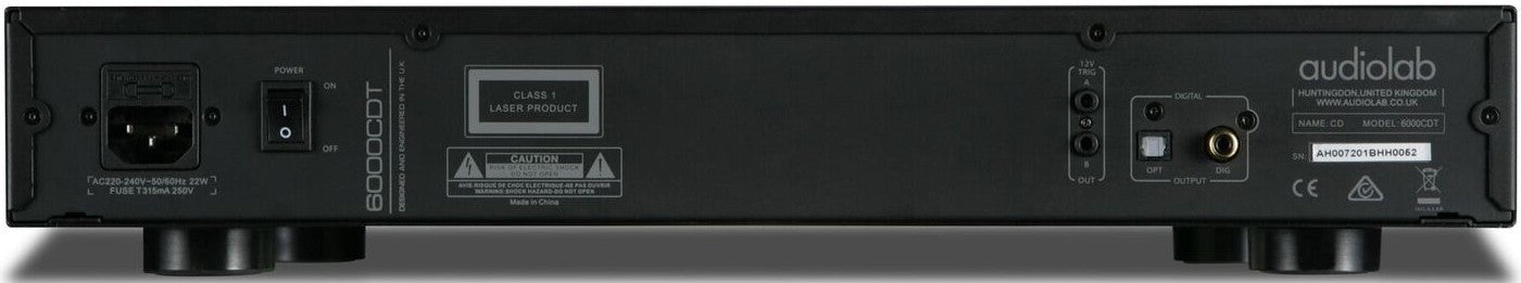Audiolab 6000CDT - CD Transport - Silver