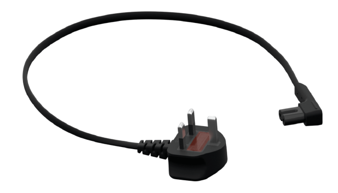 Sonos Angled Power Cable - Black