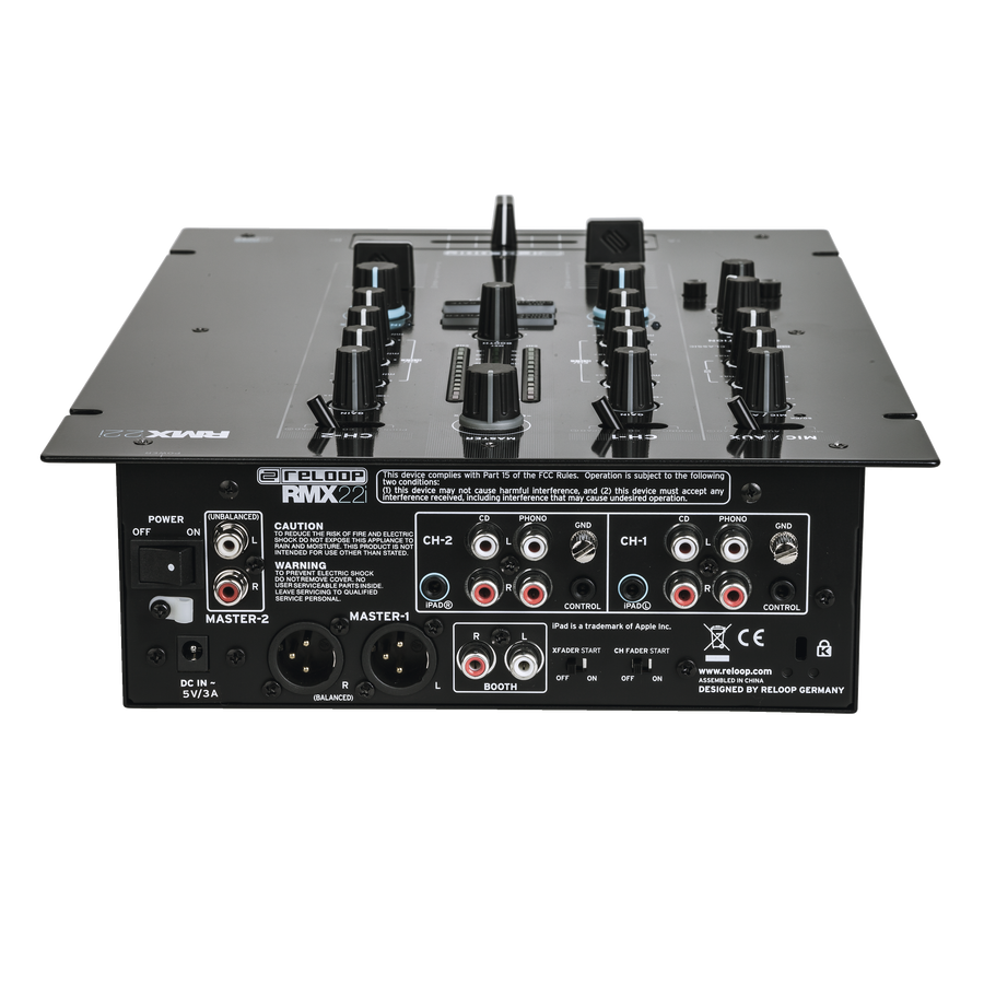Reloop RMX-22i - Compact 2+1 Channel DJ Mixer