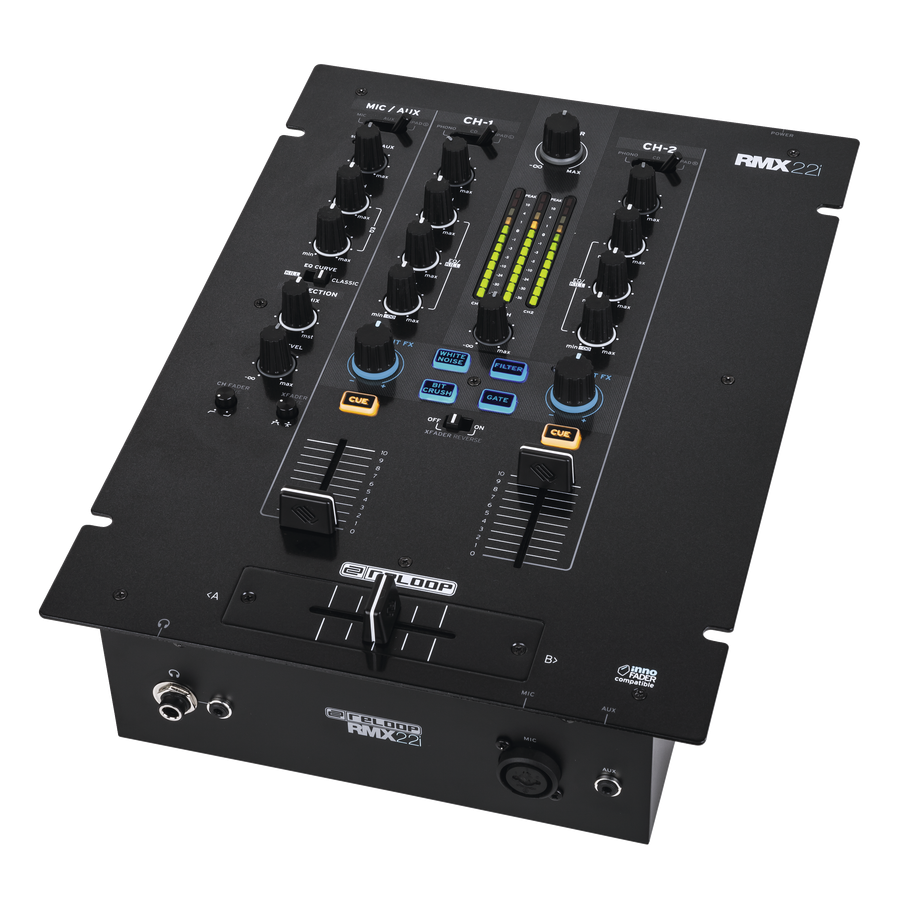 Reloop RMX-22i - Compact 2+1 Channel DJ Mixer