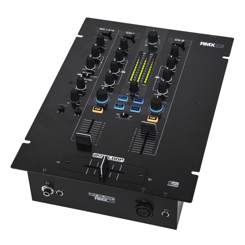 Reloop RMX-22i - Compact 2+1 Channel DJ Mixer