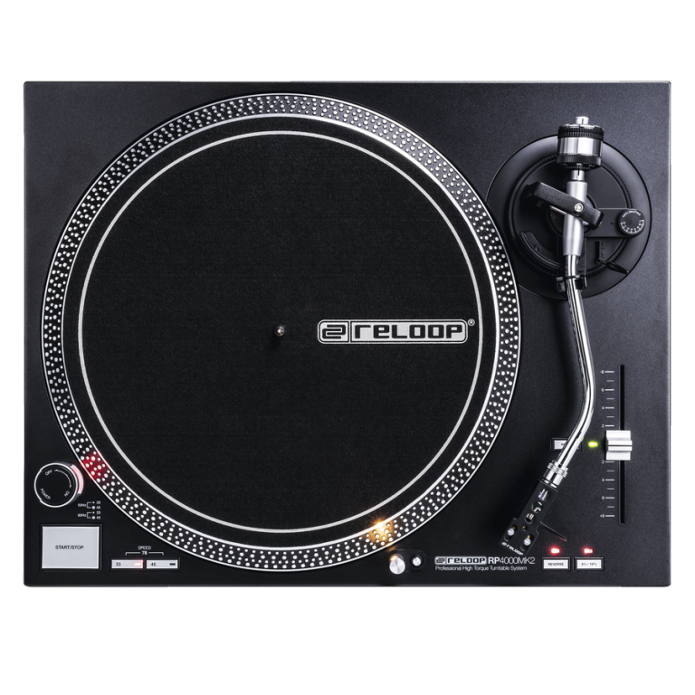 Twin Reloop RP-4000 MK2 + Reloop RMX-10BT + FREE DJ Vinyl Cleaning Kit