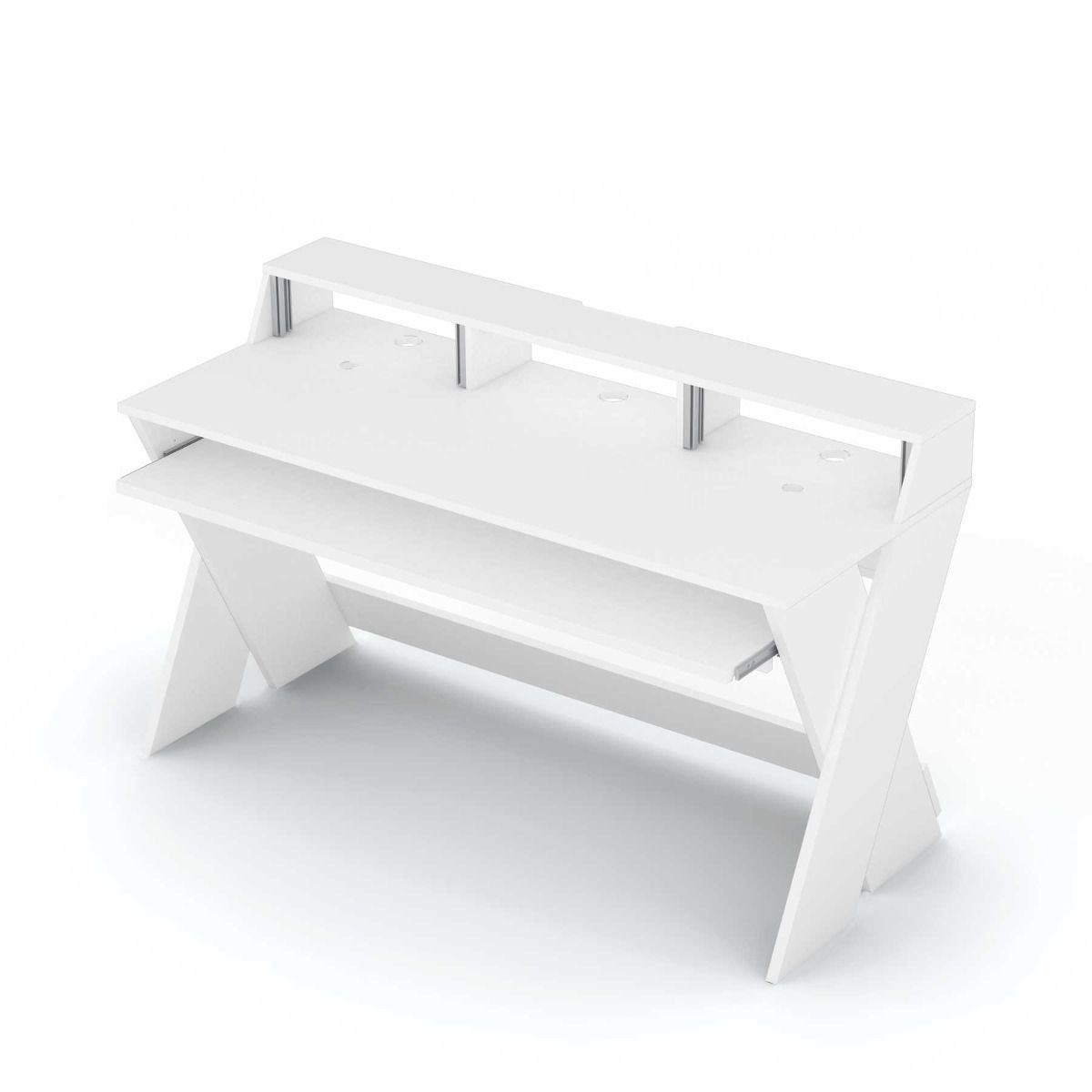 Glorious Sound Desk Pro  Studio Workstation  White