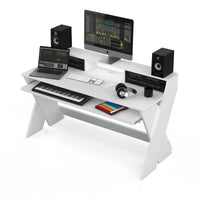 Glorious Sound Desk Pro  Studio Workstation  White