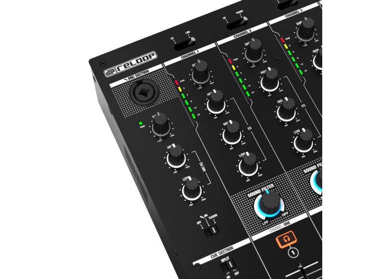 Reloop RMX-44 BT 4-Channel Bluetooth DJ Mixer