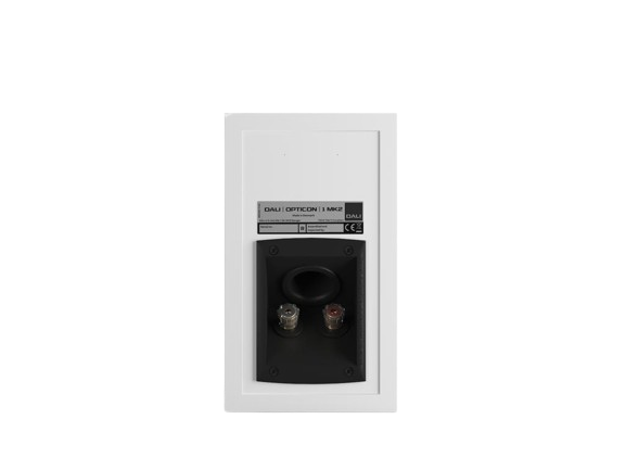 Dali Opticon 1 Mk2 Stand Mount Speakers - White/Oak