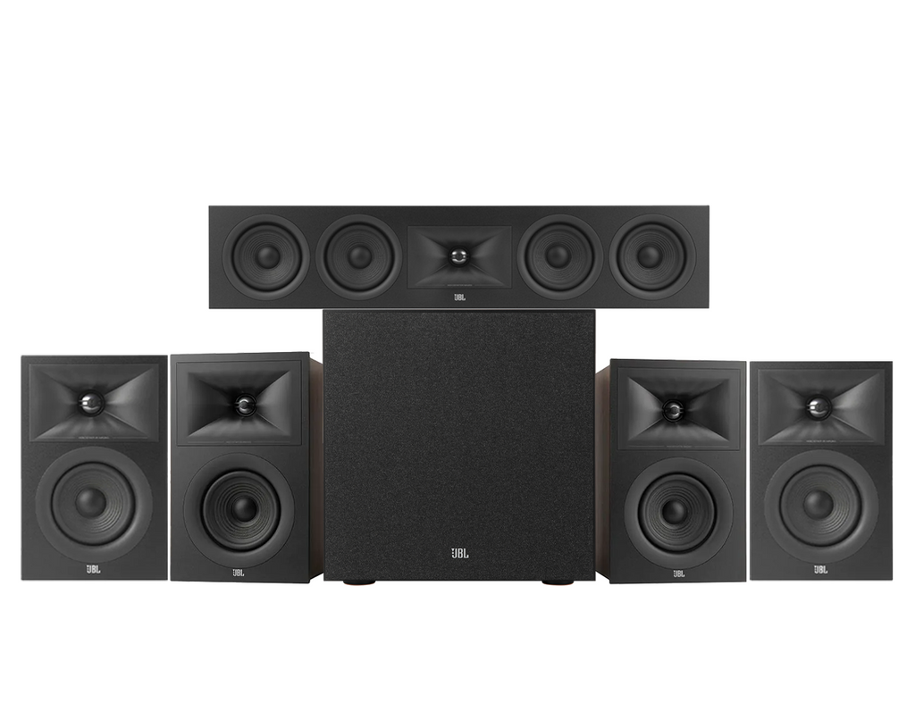 JBL Stage 250B 5.1 Speaker Package with 12” Subwoofer - Black
