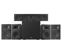 JBL Stage 250B 5.1 Speaker Package with 12” Subwoofer - Black
