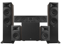 JBL Stage 280F 5.1 Speaker Package with 12” Subwoofer - Black