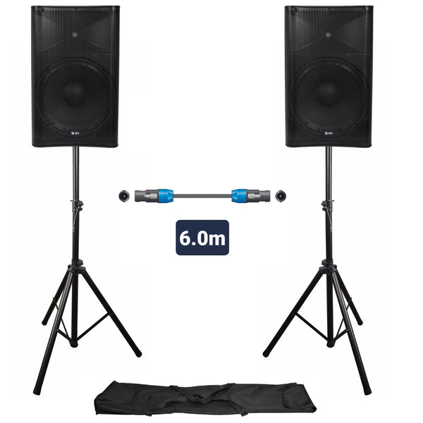 QTX 15" Quest PA Setup with Stands