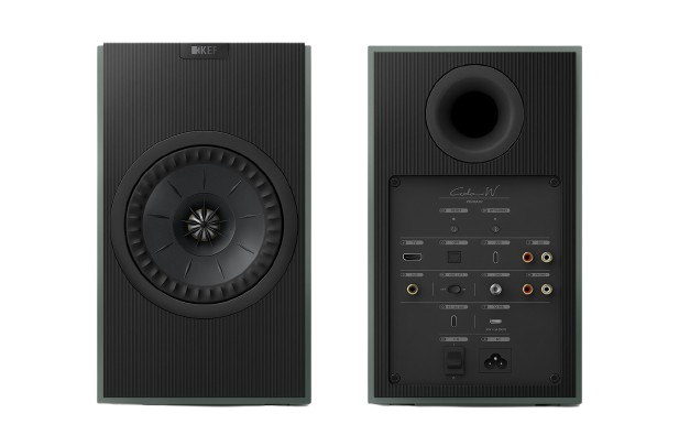 KEF Coda W Active Bluetooth Speakers – Moss Green