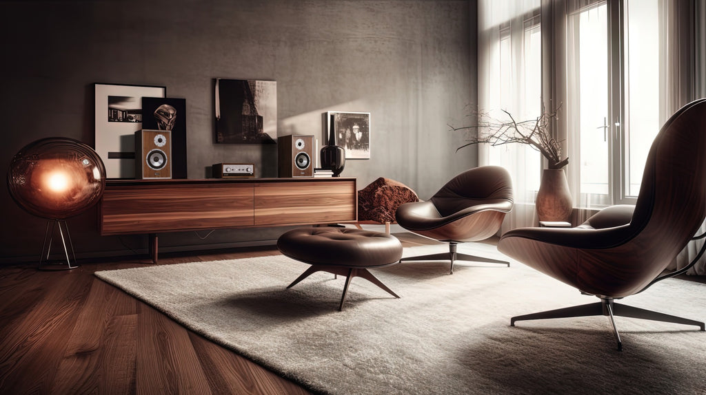LEAK Sandwich 150 Loudspeakers - Walnut