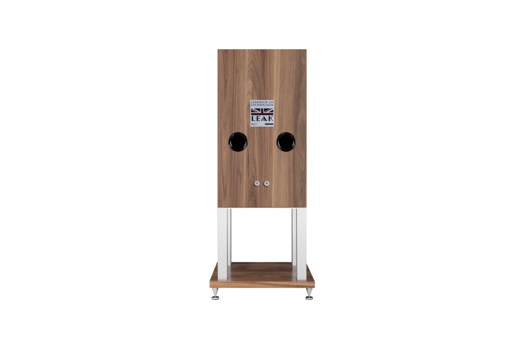 LEAK Sandwich 250 Loudspeakers + Stands - Walnut