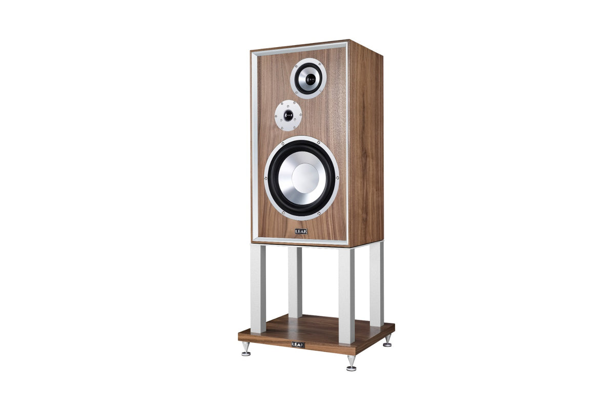 LEAK Sandwich 250 Loudspeakers + Stands - Walnut